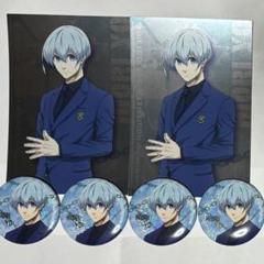 ブルーロック　氷織 羊 箔押し缶バッジ　ブルーロック展　ブルロ展　エゴ展 23点 ブルーロック展 EGOIST EXHIBITION the animation