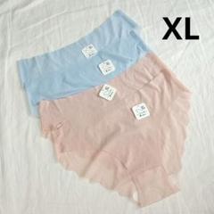 【XL4枚】レディース ショーツ 極薄 シームレス ナイロン パンツ(H282)のサムネイル