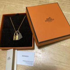 極美品✨️　エルメス ネックレス オーケリー メタル ゴールド HERMES ネックレス O'Kelly GM オーケリー 078853CC(506881456
