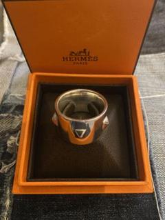 スーパーレア！HERMES エルメス リング ミニクルーGM サイズ60 19号 スーパーレア！HERMES エルメス リング ミニクルーGM サイズ60