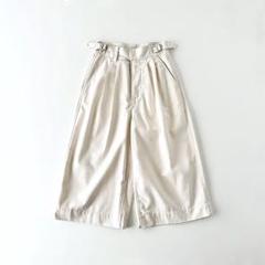 2022SS　定価28,600円　MHL.　綿　クロップド丈　グルカパンツ　2