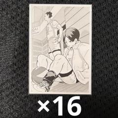 ハイキュー クロニクル 思い出スナップフォトカード 国見＆金田一 16枚セット