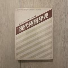 【レア辞書】現代用語辞典