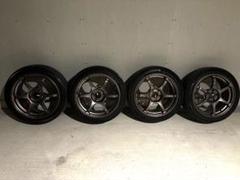 ⭐︎アドバンレーシング RG-4 17インチ アルミタイヤセット⭐︎ ADVAN ヨコハマ アドバンレーシング RG-4 17インチ 4H100 7J +42
