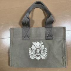 MDMJ トートバッグ キャンバス クラウン 刺繍 ビジュー