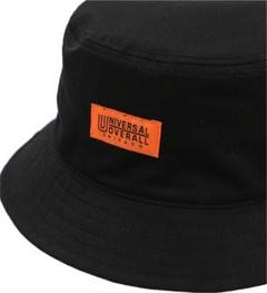 UNIVERSALOVERALL ユニバーサルオーバーオール バケットハット 黒
