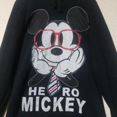 Disney - Disney 40周年 パーカー Disney☆ディズニー☆40周年☆耳付きフードパーカー☆もこもこ