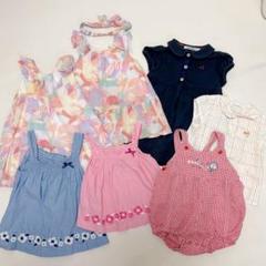 familiar5点GAP2点 サマーセット売り 80 90size