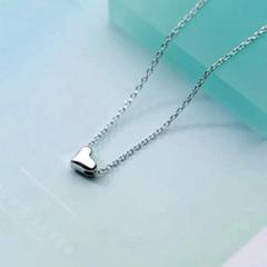 n039i 【キュート】 ハートネックレス シルバー925 シンプル 大人可愛い n039i 【キュート】 ハートネックレス シルバー925 シンプル