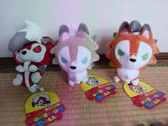 ポケモンセンター ポケドール ルガルガンぬいぐるみ 全3種セット ポケモンセンター ポケドール ルガルガンぬいぐるみ 全3種セット