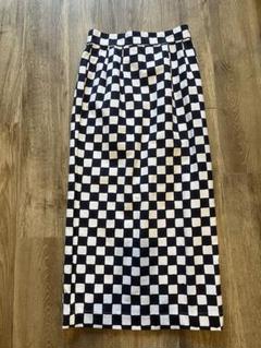 ロンハーマン別注sz blockprintsチェッカーフラッグ　タイトスカートS 新品タグ付き ロンハーマン別注 sz blockprints スカート - メルカリ