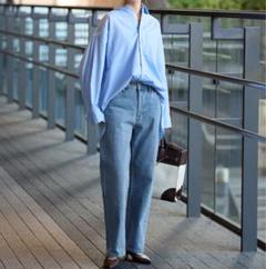 スローブイエナ 新品タグ付 Le Denim ストレートデニム 38 現行品