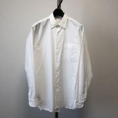 18ssコモリシャツ 白 comoli
