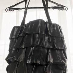 定価2万円程  ハンドメイド アトリエブルージュ レザーフリルバック♡のサムネイル