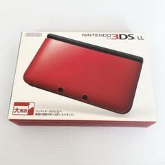ニンテンドー3DSLL レッド×ブラック 本体 箱付き　3ds 本体