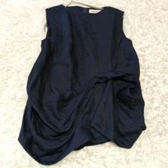 美品✨エンフォルド　トップス　ブラウス　カットソー　ゆったり　ネイビー 楽天市場】enfold（カラーブルー）（Tシャツ・カットソー