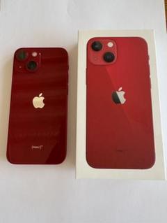 【新品同様】iPhone 13 mini レッド　128GB SIMフリー Apple iPhone 13 mini (PRODUCT)RED 128GB SIMフリー [レッド