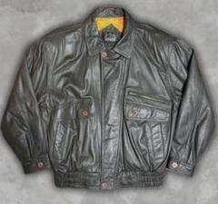 未使用級　レザージャケット　A-2 牛革　ボンバージャケット　バイカー 楽天市場】革ジャン ボンバージャンパーの通販