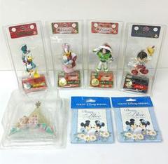 ディズニーリゾート クリスマス オリジナルチャーム 4点セット ディズニー クリスマスオーナメント チャーム フィギュア 7点