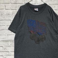 USA製90sヴィンテージTシャツ！シングルステッチ　グレー半袖古着　L710