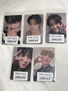 TXT TOGETHER ユニバ　ラキドロ3・4回目トレカ　5枚セット