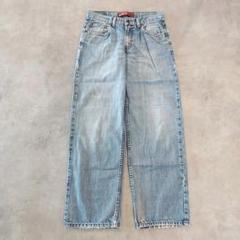リーバイス550 Levis W29 ブルーデニム 青 ヒゲ 縦落ち 14999