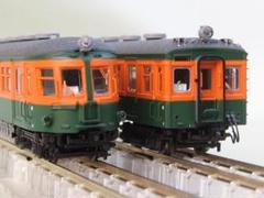 精密加工オリジナル特製品 クモハ52002/クハ47102湘南色2輌セット