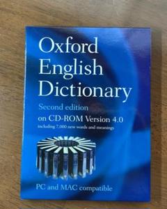 未開封　Oxford English Dictionary CD-ROM 4.0 Oxford English Dictionary CD-ROM 4.0 - メルカリ
