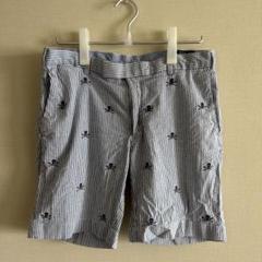 Polo Ralph Lauren ストライプ スカル刺繍 ショートパンツ 32