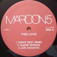 Maroon 5 This Love / Sunday Morning