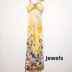 Jewels　ロングドレス　花柄
