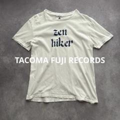 タコマフジレコード ペーパースカイコラボ ゼンハイカーTシャツ 半袖 白 S