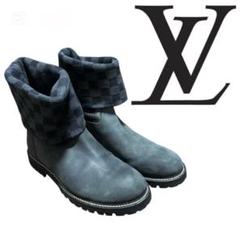 美品】Louis Vuitton ルイヴィトン モノグラムムートンブーツ