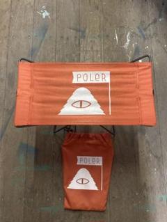 期間限定値下げpoler & woodFanlkレザー三角座面折りたたみ椅子① 期間限定値下げpoler & woodFanlkレザー三角座面折りたたみ椅子