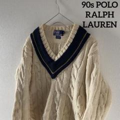 90s RalphLauren ラルフローレン　チルデンベスト　3XL 楽天市場】90's オールド □ POLO ポロ ラルフローレン Vネック