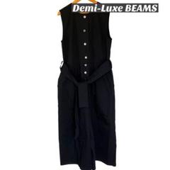 未使用Demi-Luxe BEAMS / コットンサテン オールインワン - メルカリ