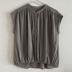 美品✨セオリーリュクス　24年モデル　ギャザー　フリル　半袖ブラウス　Vネック FEMININE BLOUSE | Theory luxe（セオリーリュクス）公式通販サイト