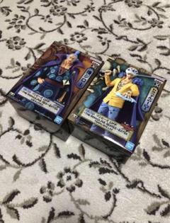 ワンピース フィギュア ロー 傳ジロー ２体セット ONE PIECE アニメ