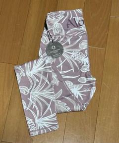 Lea Makaha フローラル ヨガレギンス　ローズベージュ ローズベージュ - LE'A MAKAHA | レアマカハ