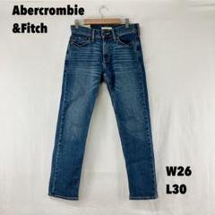 ☆W0133T☆ Abercrombie&Fitch スリムストレートデニム