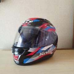 OGKカブト　KAMUI-3 Mサイズ 中古 KAMUI-3 OGK KAMUI 3 ACROBAT フラットブラックレッド L(59-60cm