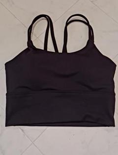 【美品】&life クロスストラップ スポーツブラ パッド入り