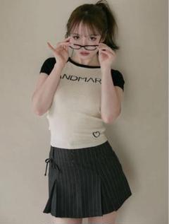 トップス andmary Mary long knit tops ivory ALL – ページ 2