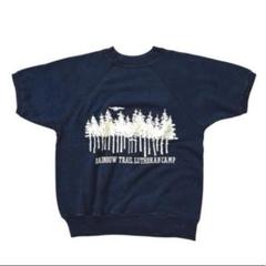 casual wear 70s〜80s 半袖スウェット　アメリカ製 USA製 80s 70s ヴィンテージスウェット 無地スウェット 半袖