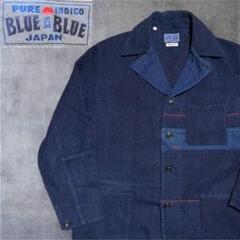BLUE BLUE ブルーブルー　刺し子　カバーオール　L HRM BLUE BLUE ブルーブルー 刺し子 カバーオール L HRM - メルカリ