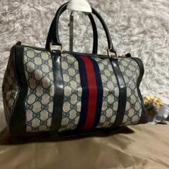 GUCCI オールドグッチ ミニボストンバッグ シェリーライン