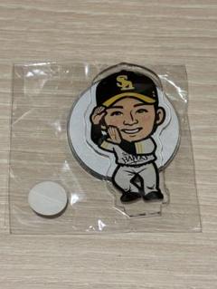 ソフトバンクホークス　板東湧悟　若鷹ガチャ　缶バッジ　アクスタ Amazon.co.jp: ソフトバンクホークス 板東湧梧 若鷹ガチャ缶