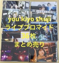 you kiyo shuji ライブブロマイド 36枚 まとめ売り eプリント