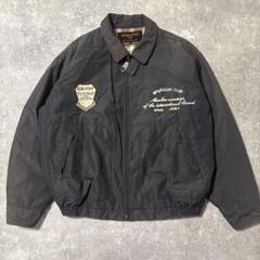 人気大割引 90s 刺繍ロゴ 短丈 デザインブルゾン mcgregor マクレガー ジャケット・アウター