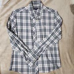 BURBERRY チェック柄　長袖シャツ　14Y 164㎝ BURBERRY チェック柄 長袖シャツ M - メルカリ